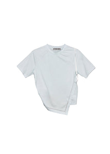 HYEIN SEO - Hemstith Crop Top - SS25 - SKY BLUE